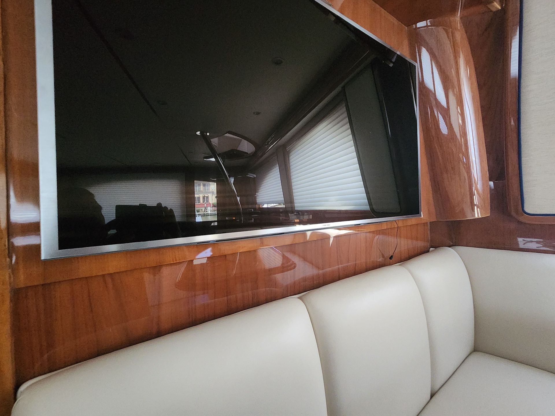 Entertainment system installation in boat in Sandusky, Ohio