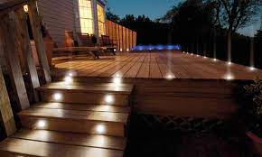 Decking lighting: Home and Garden Electrics