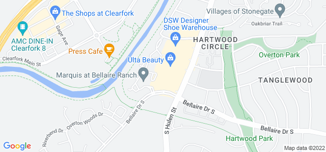 Map of business location