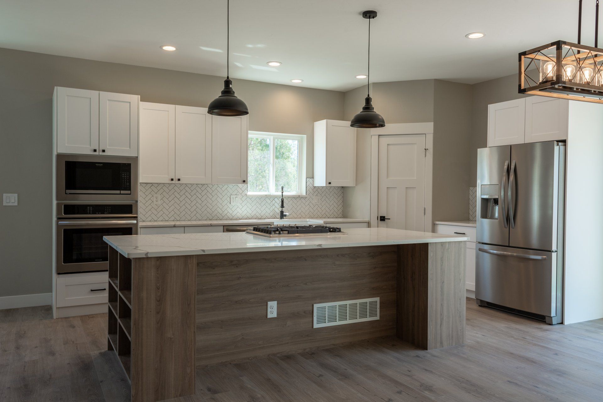 remodeled kitchen by a modern touch