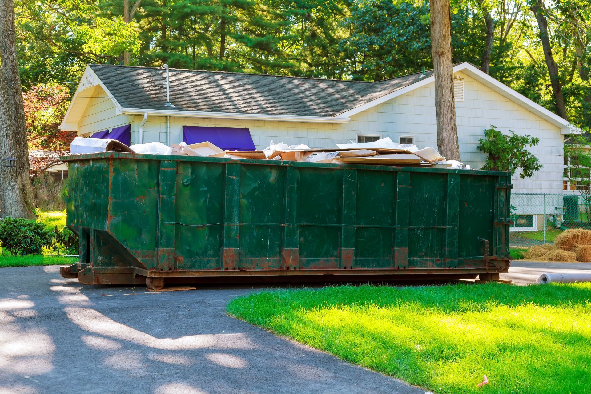 roll-off dumpster, kansas city, dumpster rental