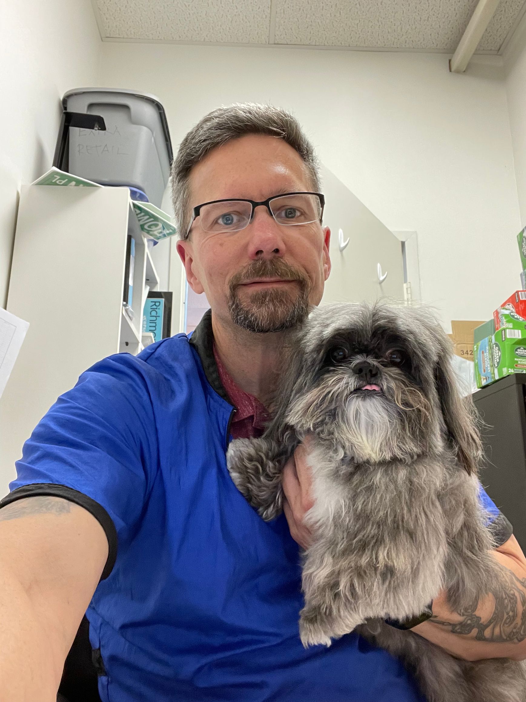 Man & Small Dog — Richmond, VA — Ridge Dog Shop