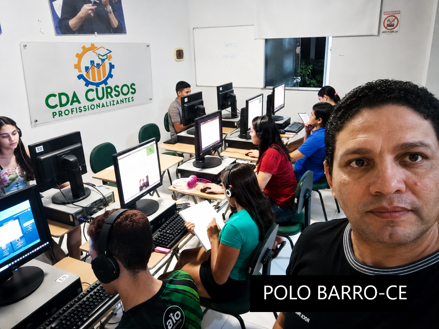 Unidade física da CDA Cursos em Barro, Ceará