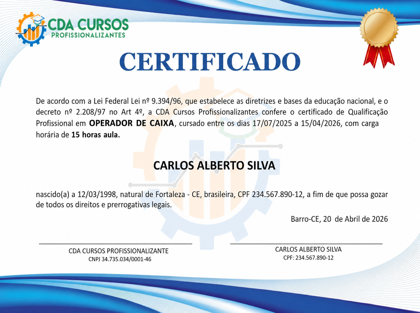 Documento Certificado
