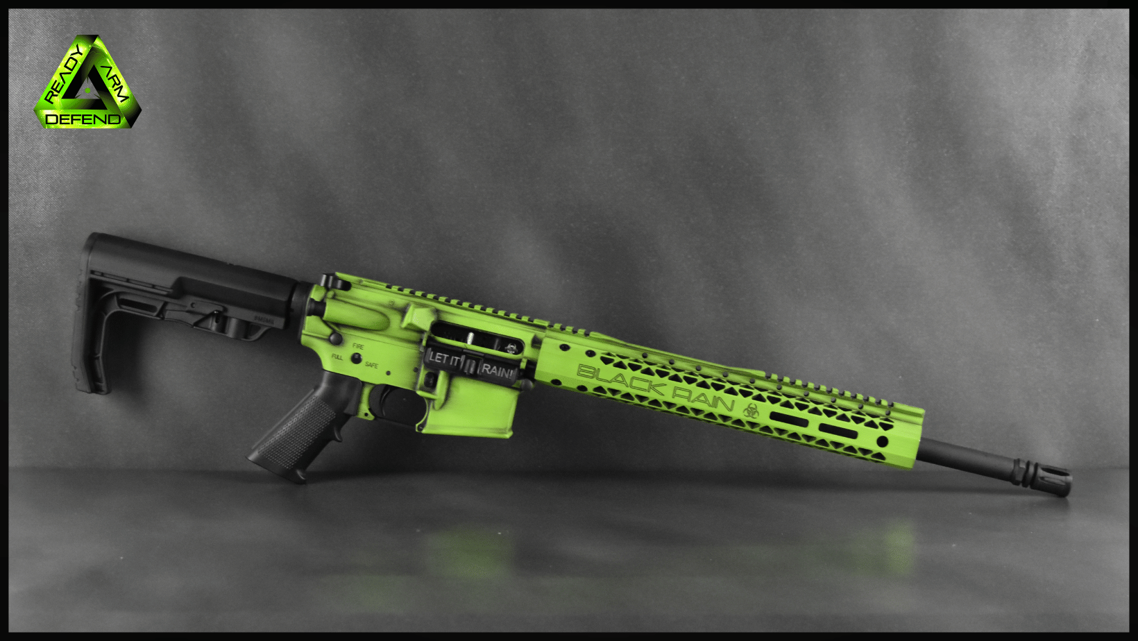 Ready Arm Defend, Black Rain Ordnance, Fusion Zombie Green
