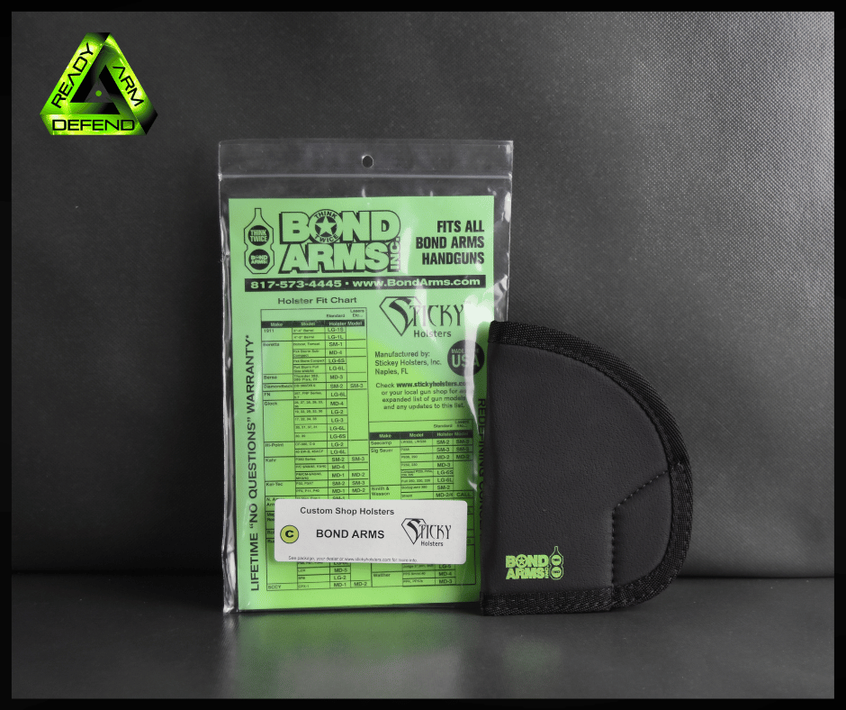 Ready Arm Defend, Sticky Holster, Bond Arms
