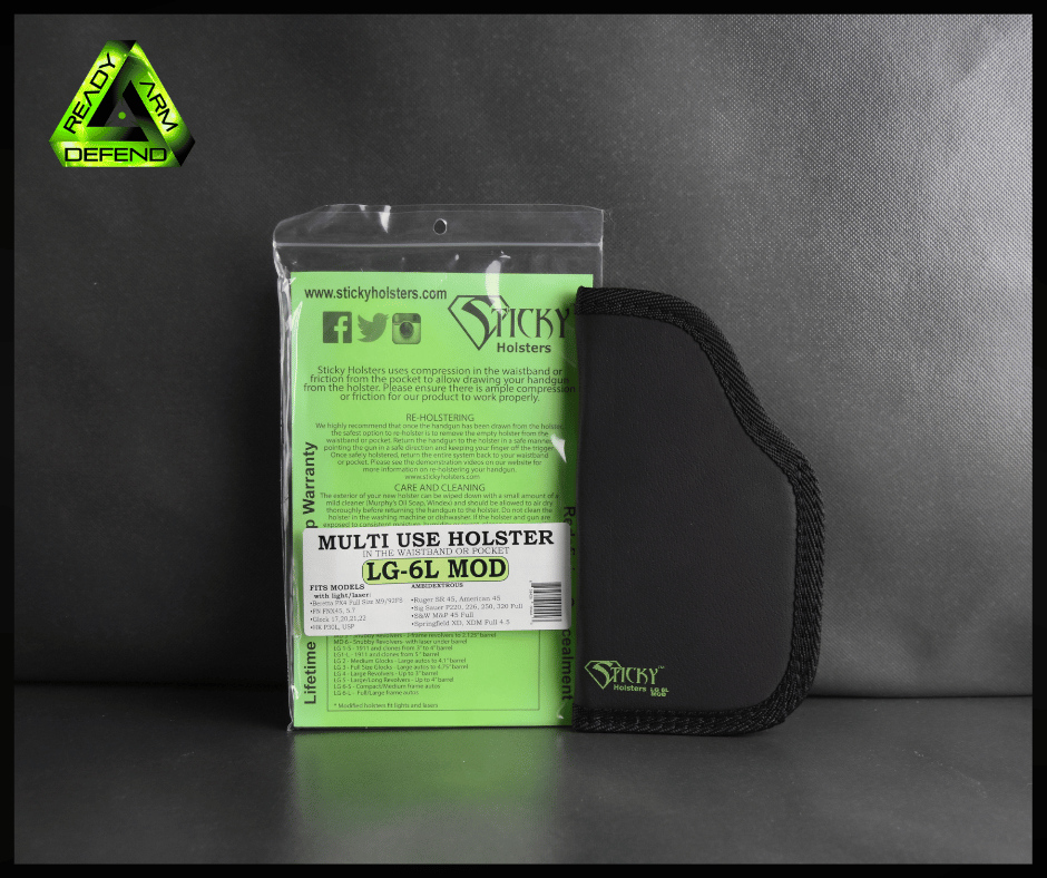 Ready Arm Defend, Sticky Holster, LG-6L MOD