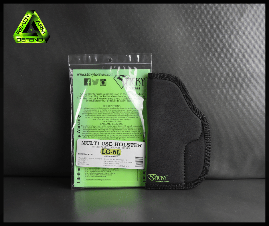 Ready Arm Defend, Sticky Holster, LG-6L