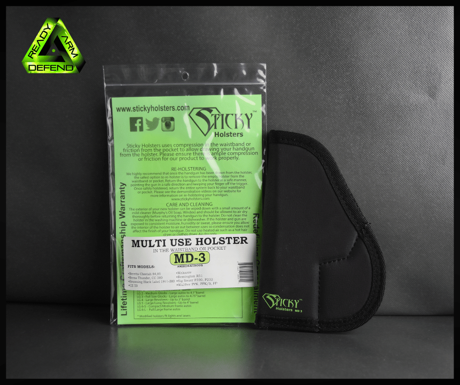 Ready Arm Defend, Sticky Holster, MD-3