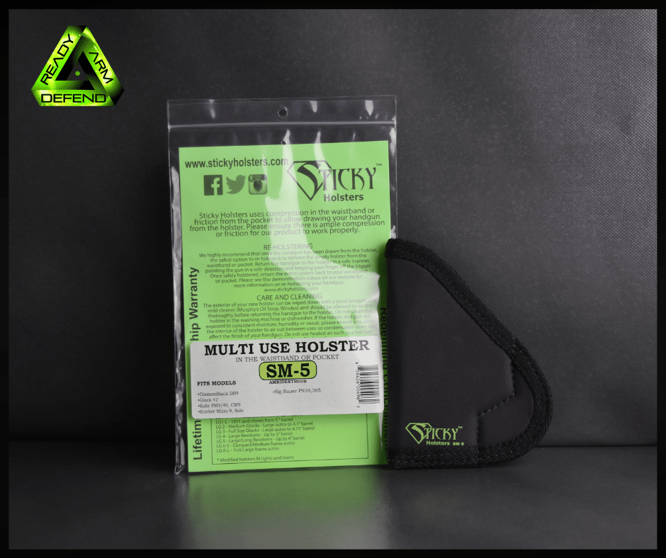 Ready Arm Defend, Sticky Holster, SM-5
