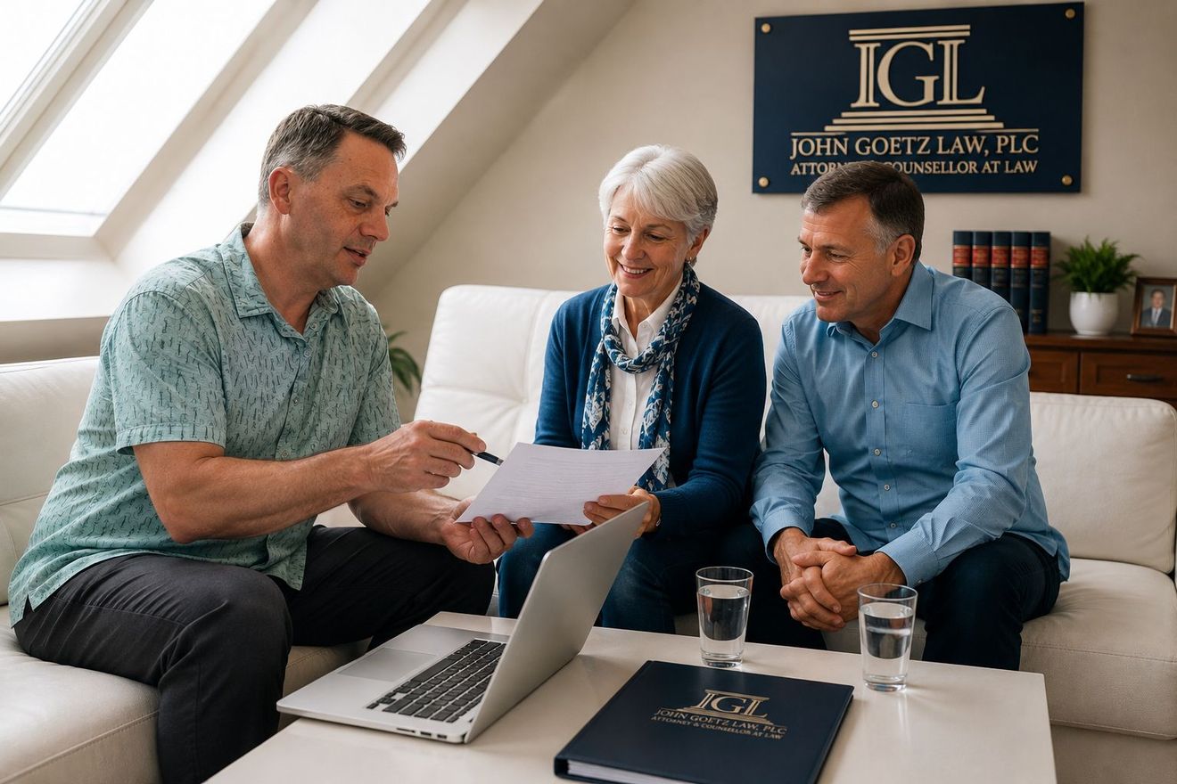 John Goetz helping clients through bankruptcy