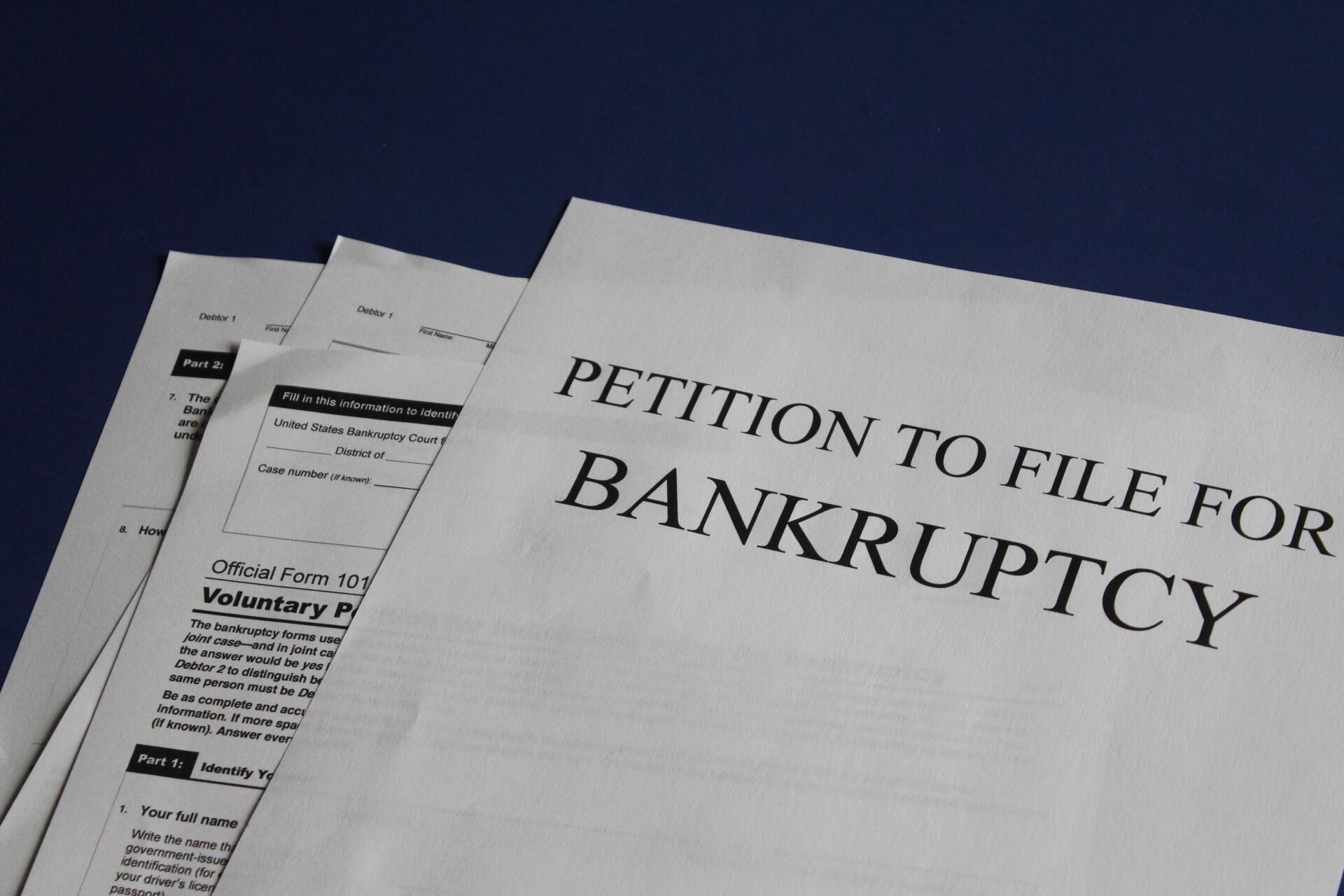 Types of Bankruptcies
