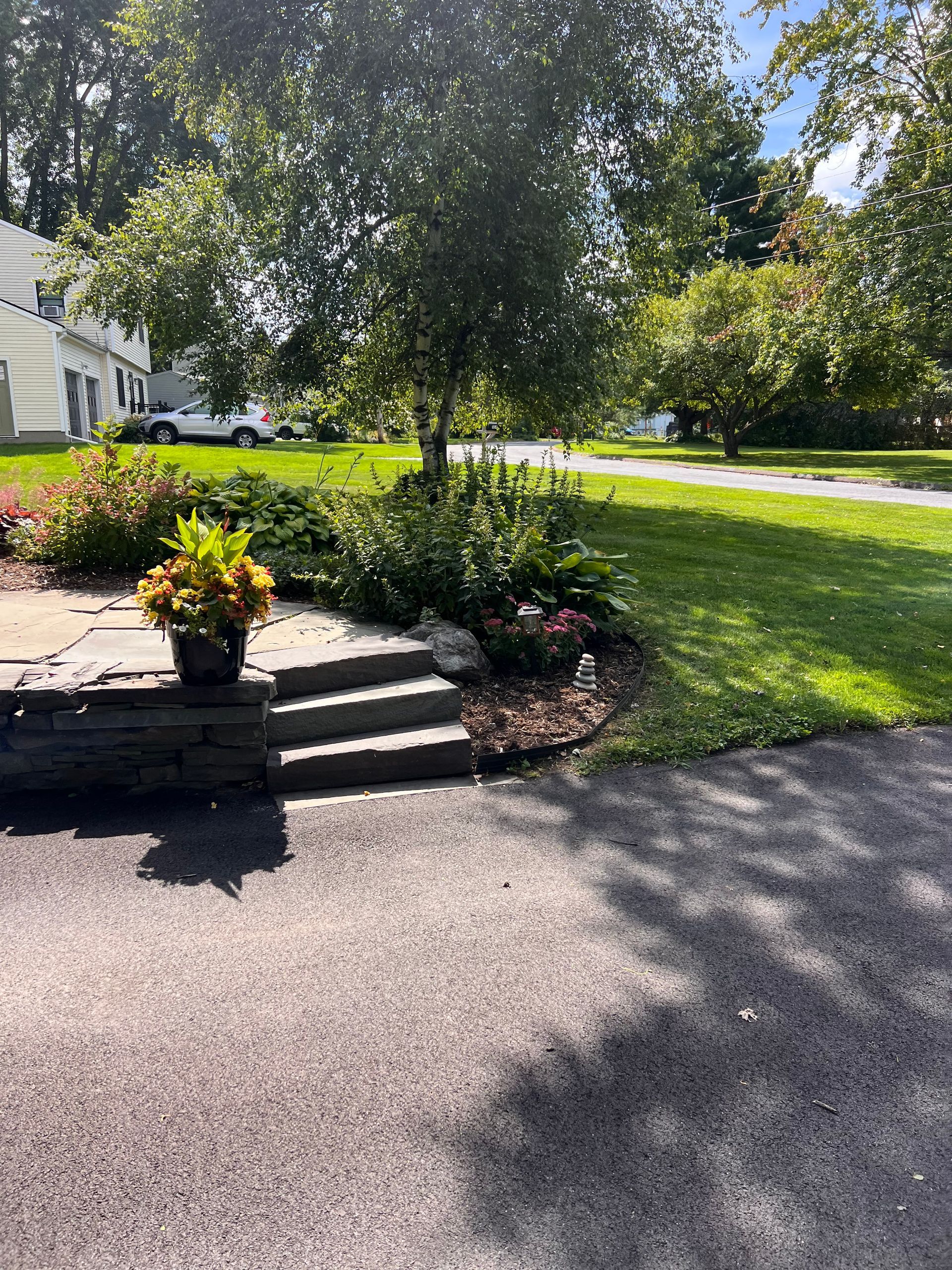 Spring cleanup on a Vermont property