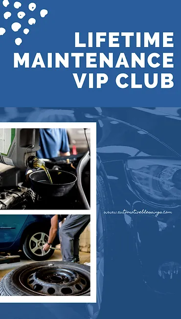 Lifetime Maintenance Coupon - Automotive Blessing