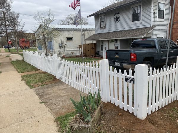 wood fence