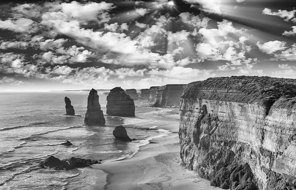 Black and white photo