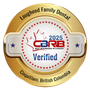 2022 CBRB verified logo - Lougheed Family Dental