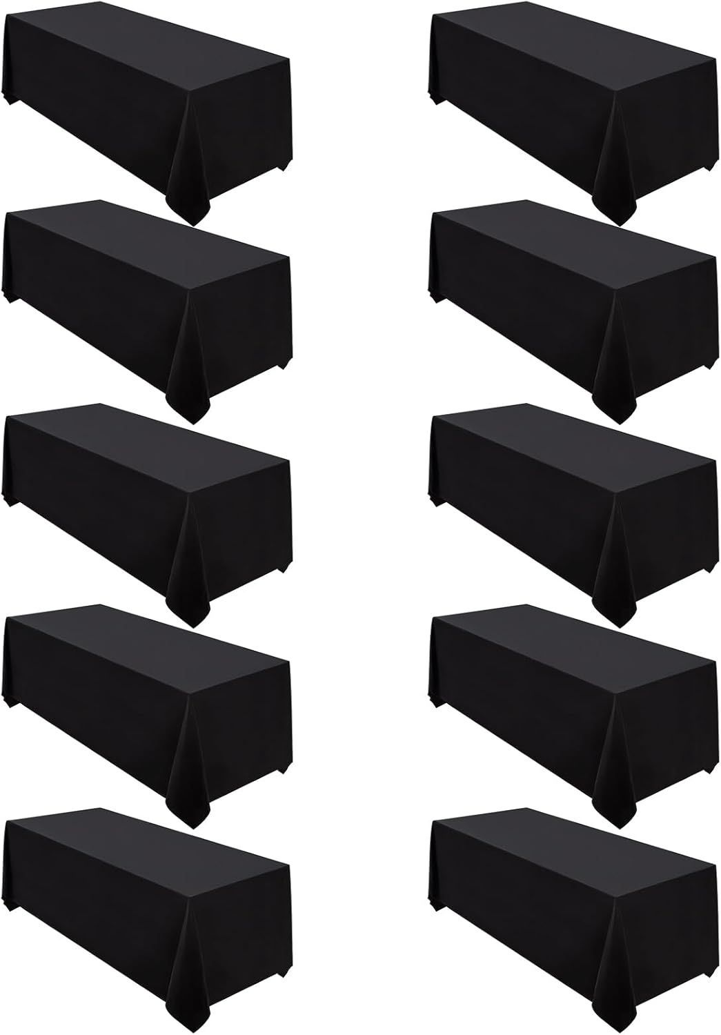 8ft Black Table Linen (To Floor)