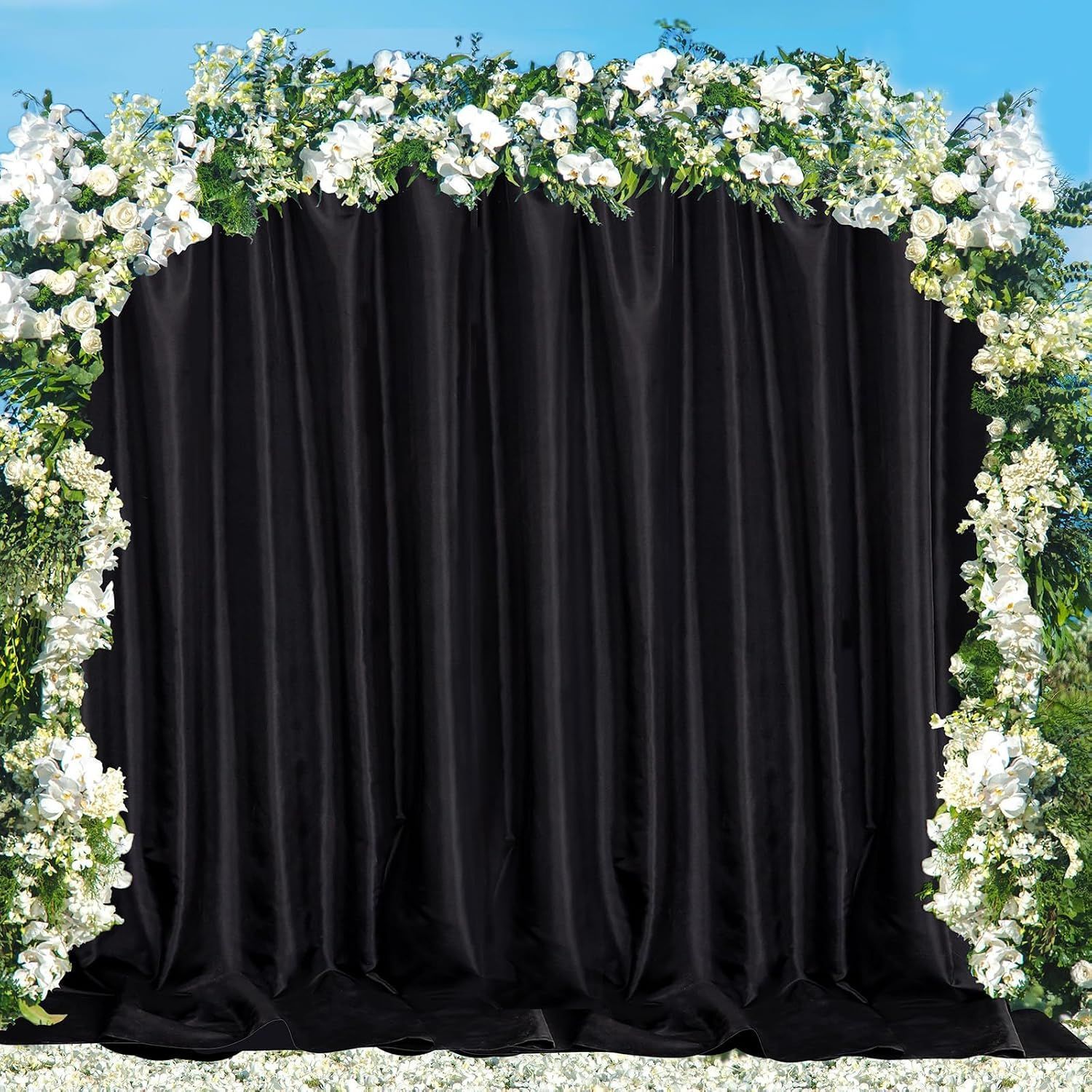 Black Backdrop Panels 5ftx8ft