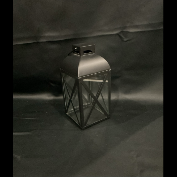 Black Glass Lantern