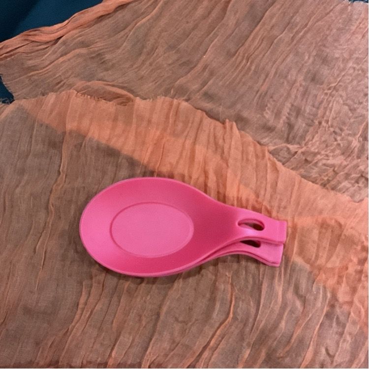 Red Silicone Sppon Rest