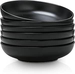 Black 34oz Serving Deep Plate