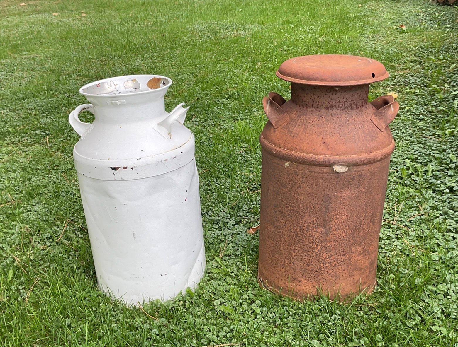 Rustic Milk Can