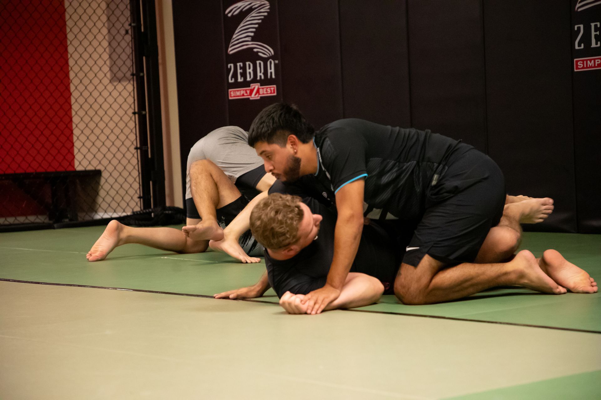 Adults drilling Jiu-Jitsu techniques at Mason Dixon Jiu-Jitsu in East Chambersburg, PA to build focus and confidence.