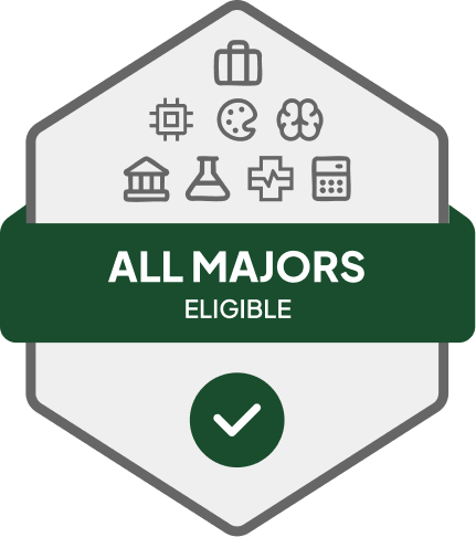 Badge: All Majors Eligible