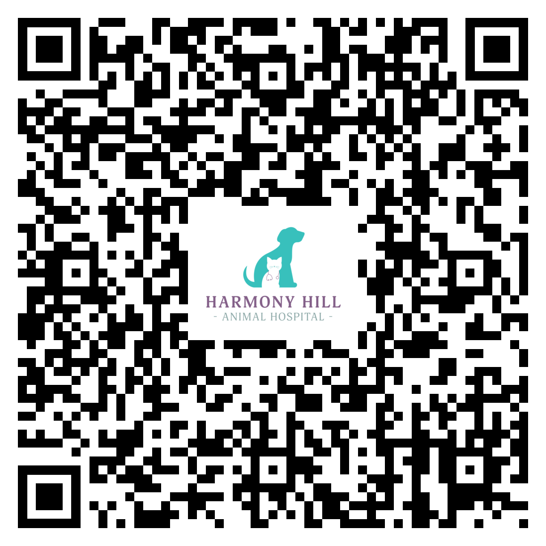 Harmony Hill Vetsource QR Code