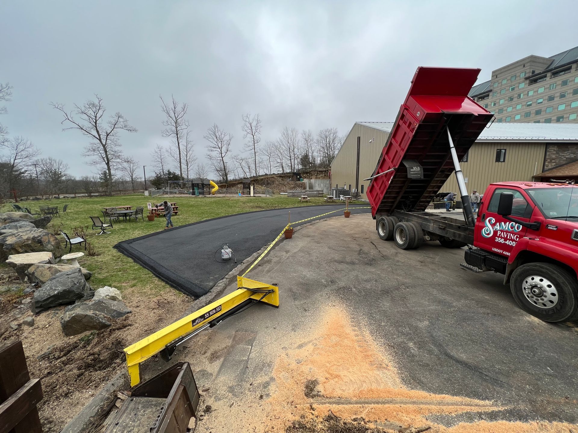 Vibratory Plate Compactor — Ipswich, MA — Samco Paving
