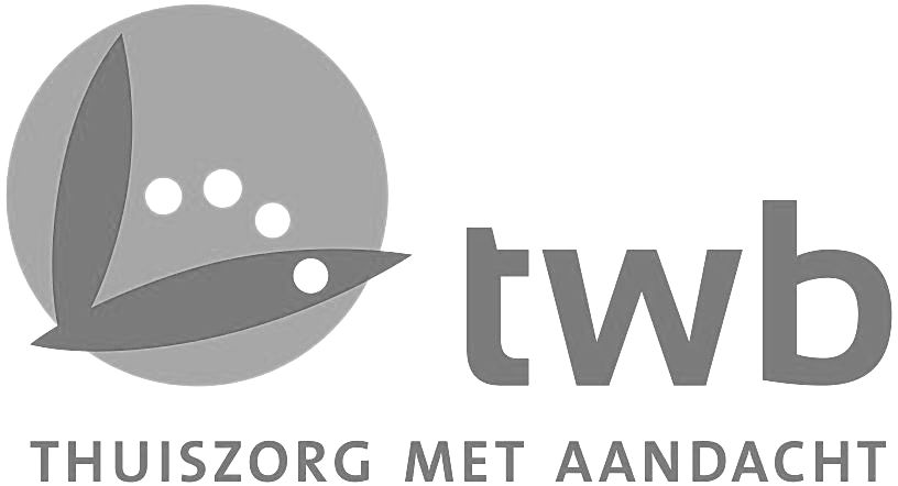 Logo: Grey stylized bird and circle, with 