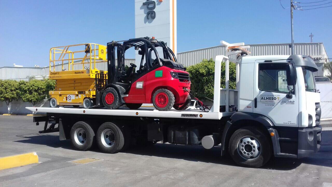 ALHESO GRÚAS Y MONTACARGAS - Plataformas articuladas