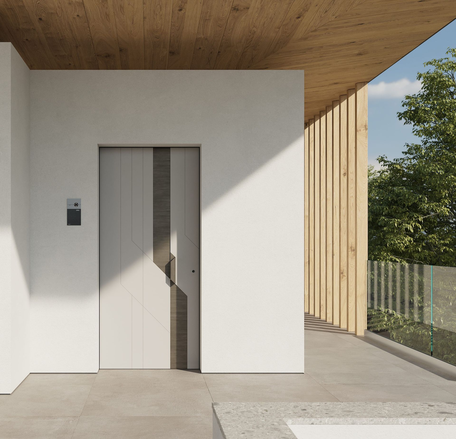 porta blindata moderna