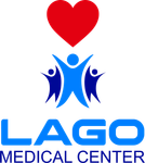 Logo: Red heart above blue figures with raised arms, below