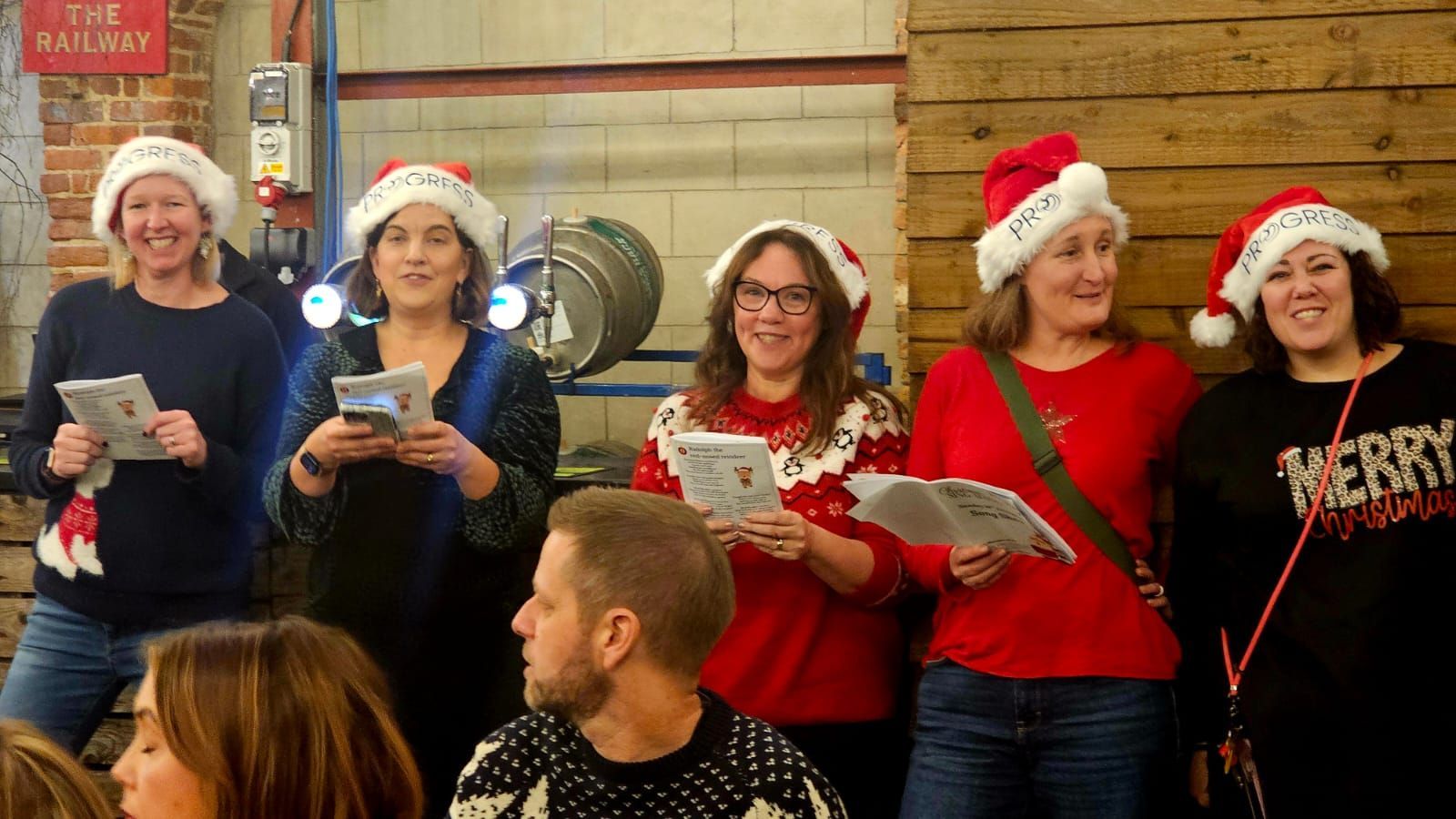 Progress charity christmas carols fundraiser