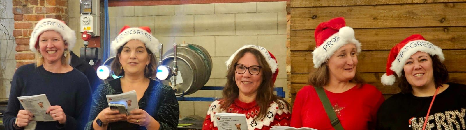 Progress charity christmas carols fundraiser