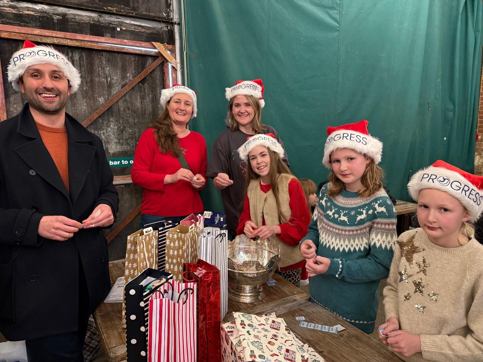 Progress charity christmas carols fundraiser