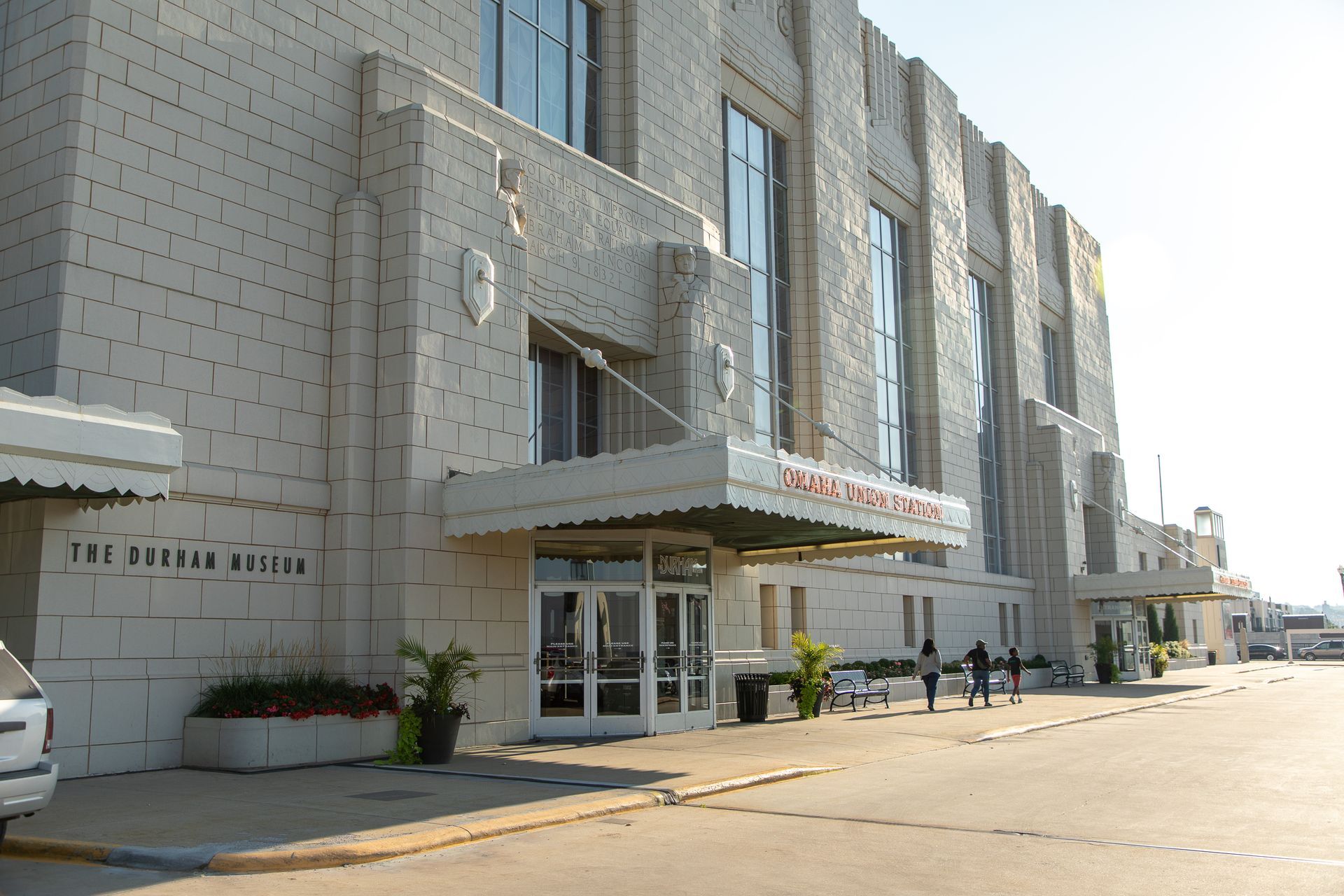 outside of building