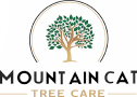 Logo: Tree within a circle, with 