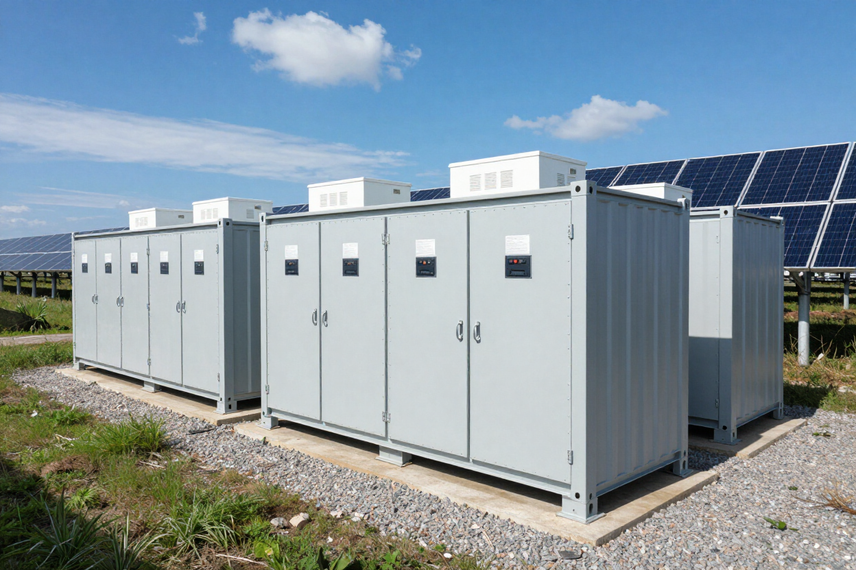 Utility-scale energy storage system installation