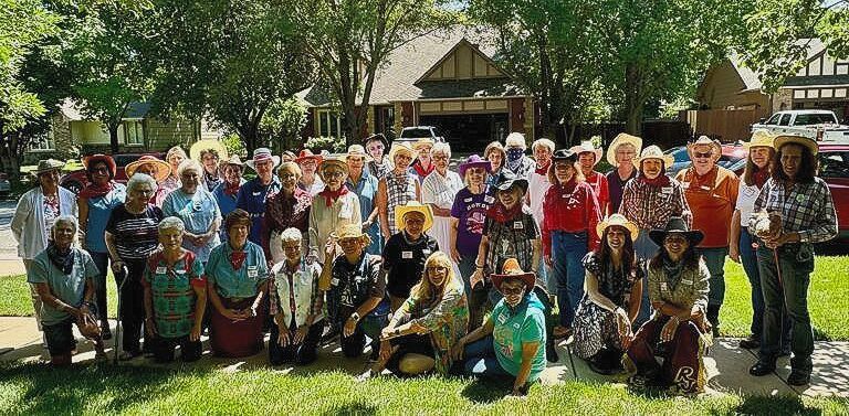 Women at annual luncheon.
