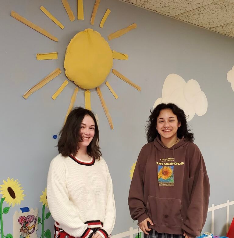 Our nursery attendants.