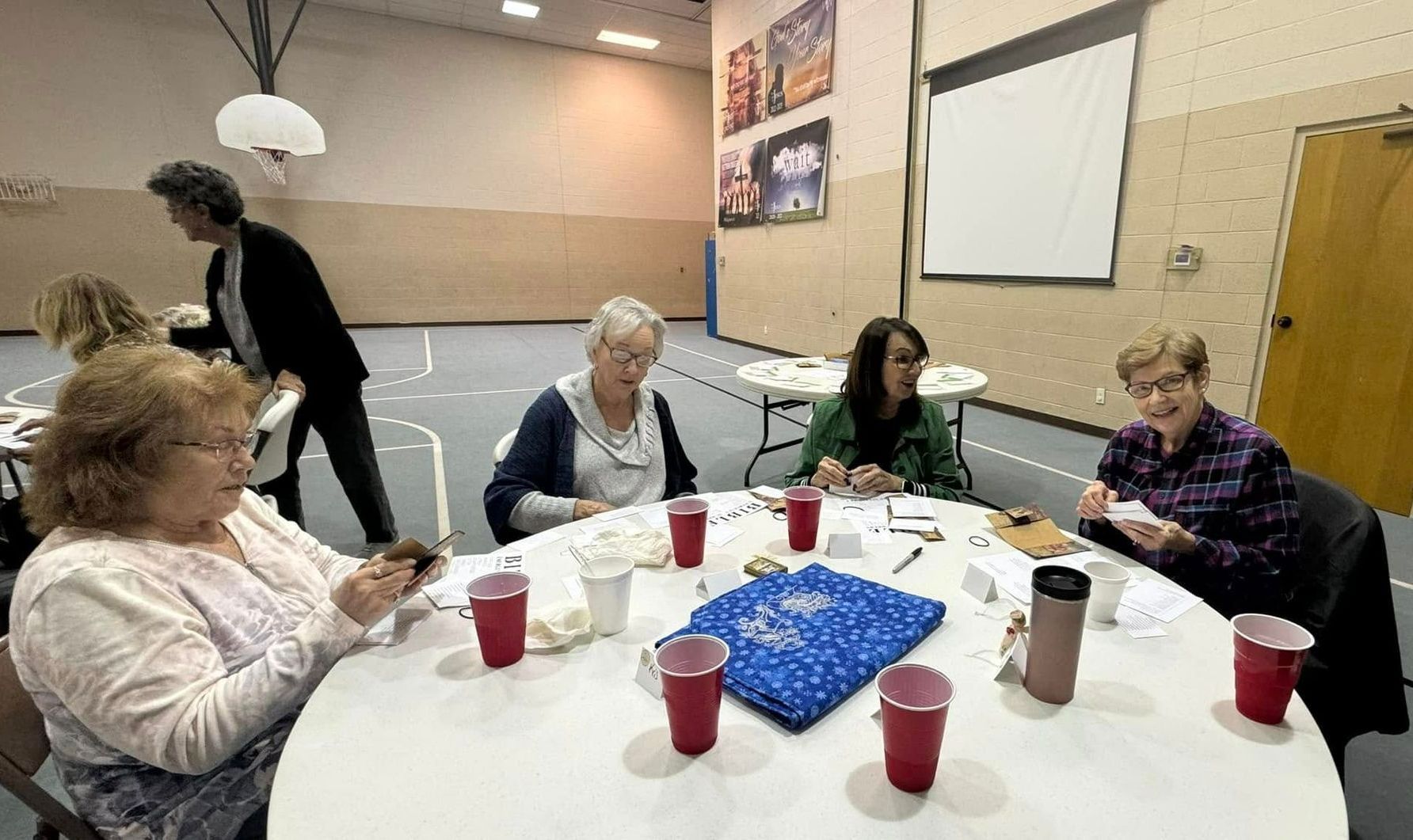 The Women's group is very active