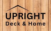 Upright Fence and Deck logo Upright Fence and Deck
