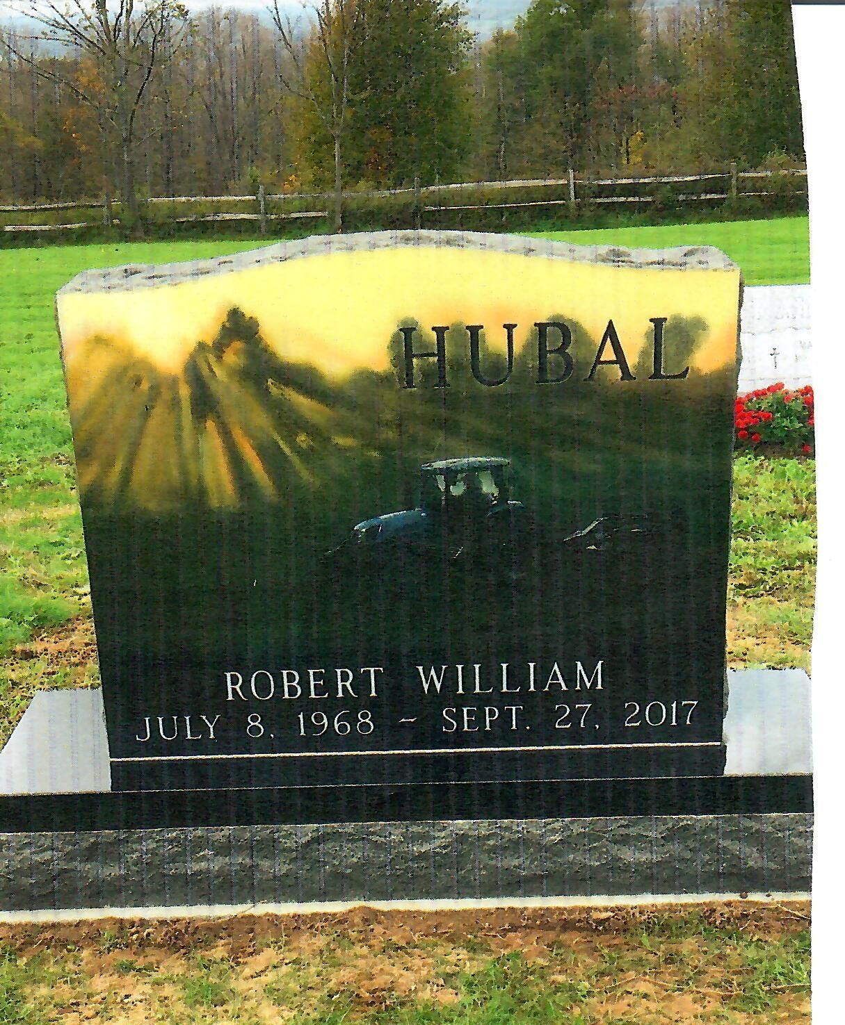 Gravestone with the name