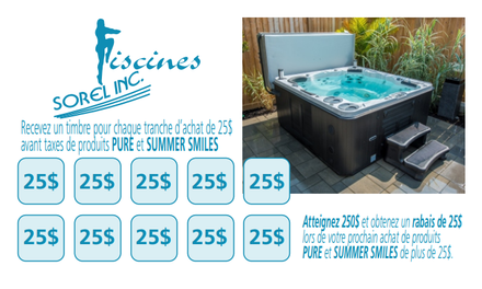 Une publicité pour un spa à 25 dollars
