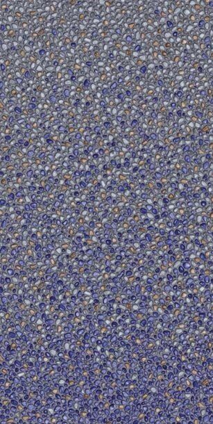 Un gros plan d une texture de tapis violet et marron.