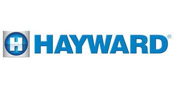 Le logo Hayward est sur fond blanc.