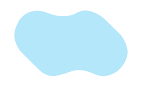 Un cercle bleu clair sur fond blanc.